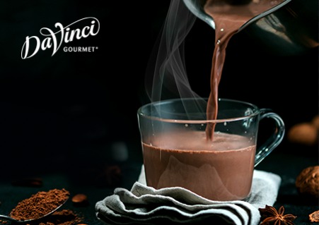 Chocolate quente cremoso Da Vinci Gourmet