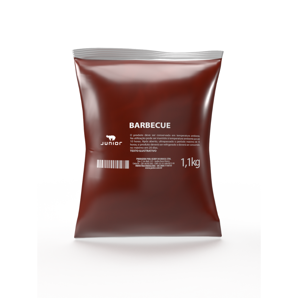 Molho Barbecue Junior 1,1kg Pouch Toque Defumado Sem Glúten